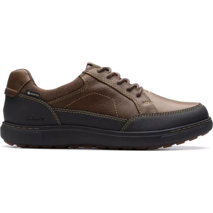 Clarks Mapstone LoGTX - heren veterschoen - Bruin - maat 41 (EU) 7 (UK)