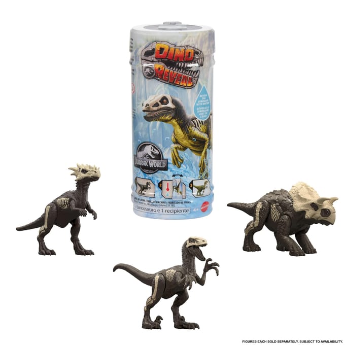 Mattel Jurassic World dinosaurus speelgoed - Dino Reveal assortiment.