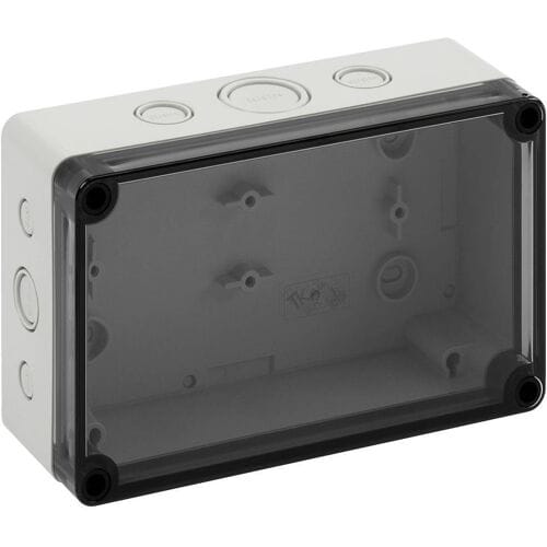 Spelsberg TK PC 1811-6F-TM Installatiebehuizing 110 x 180 x 63 Polycarbonaat Lichtgrijs 1 stuk(s)