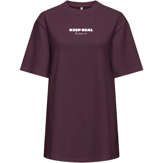 Only Onlsuperior s/s o-neck long top jrs