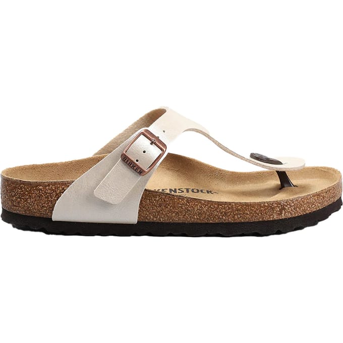 Birkenstock Birkenstock Gizeh graceful pearl white Birko-Flor