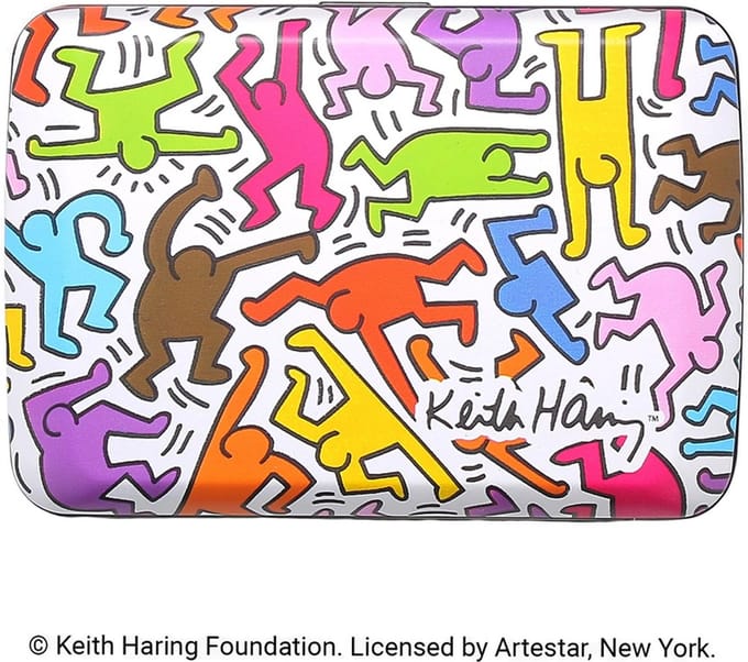 Ogon Designs Stockholm V2.0 Aluminium Creditcardhouder - Keith Haring - Kleur