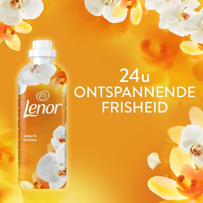 Lenor Wasverzachter Amber & Orchidee 42 Wasbeurten - 882 ml