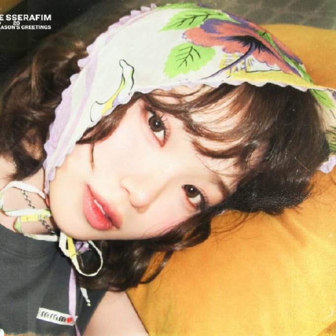 LE SSERAFIM - [PUREFLOW PT.1] 2ème Album Studio COMPACT KIM CHAEWON