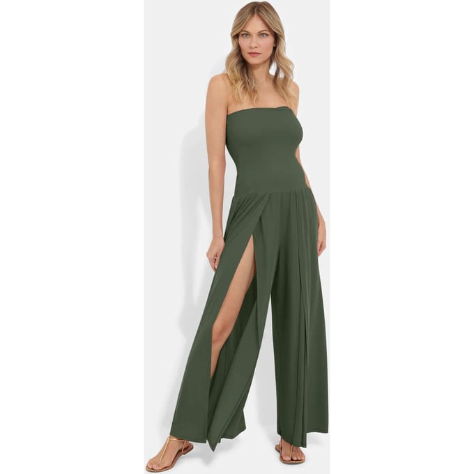Multistyle jumpsuit - kaki - Gr. M van Goldner Fashion