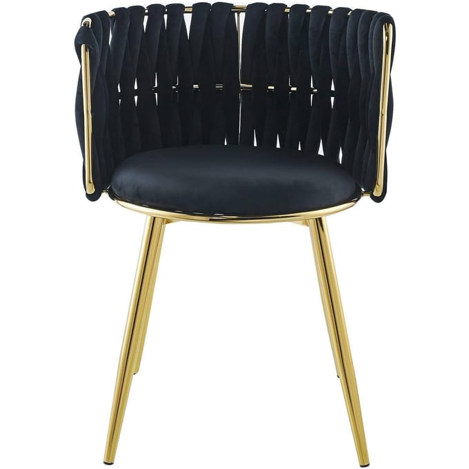 Set van 2 eetkamerstoelen Melly velvet | Underbar