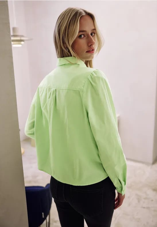 Corduroy overhemd blouse