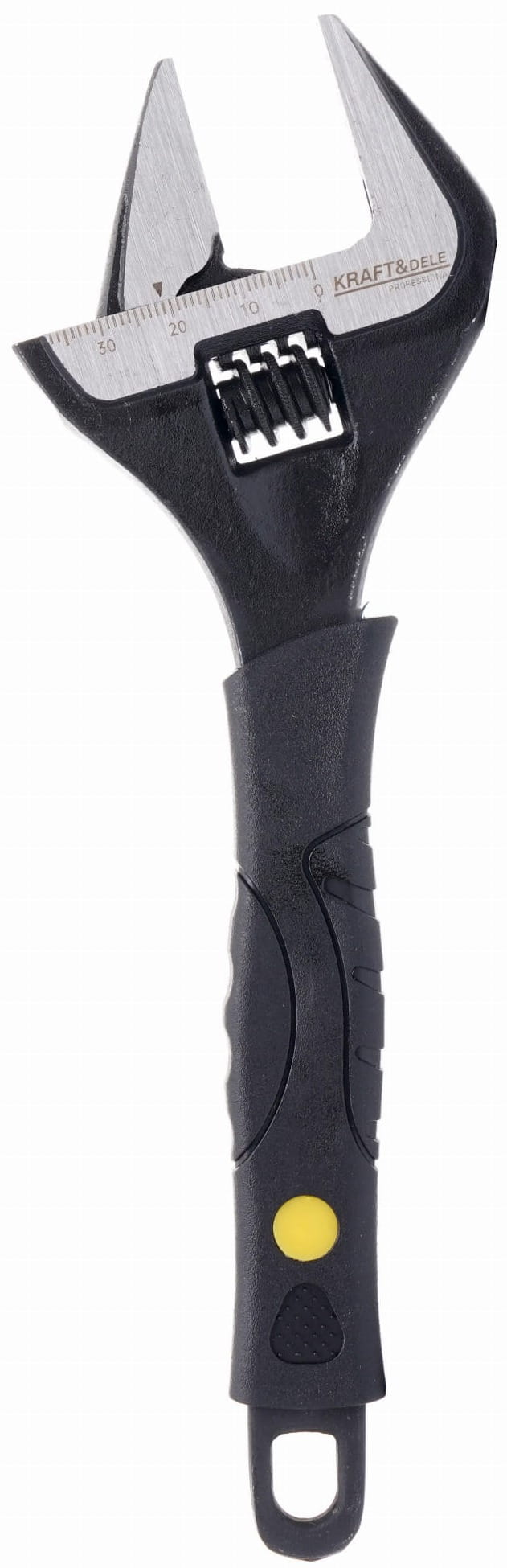 Verstelbare pijptang CrV 200mm, opening 0-39mm, anti-slip handvat
