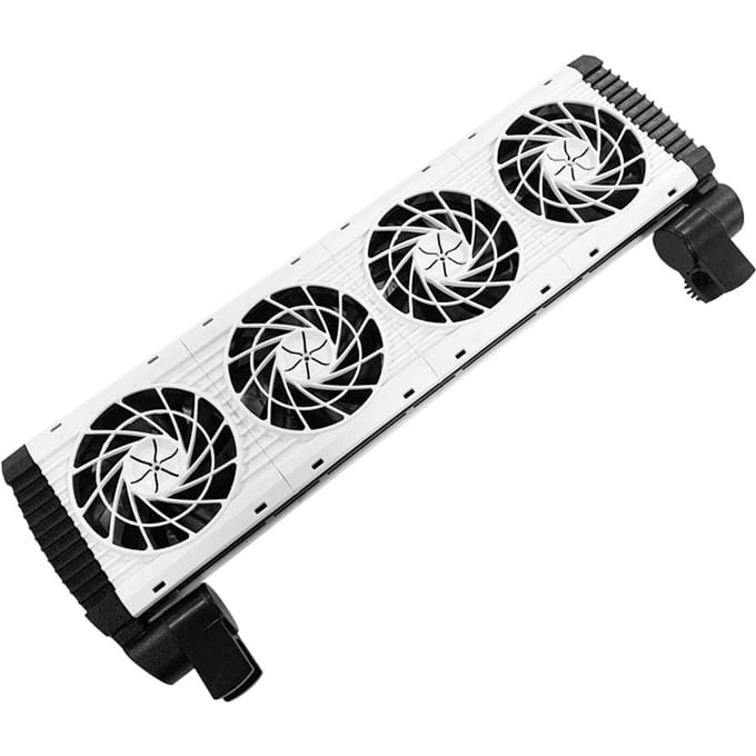 Aquarium Koelventilator 2/4 Hoofd Aquarium Chillers Koelventilator Windsnelheid Verstelbare Aquarium US 4 Fans