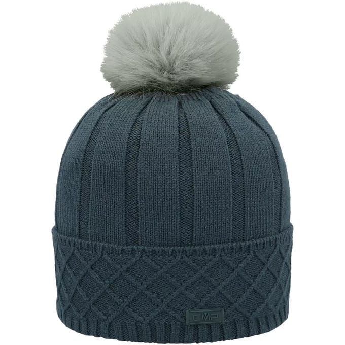 Gebreide muts met fleece voering dames CMP