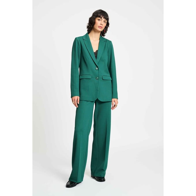 POM Amsterdam Blazer - Chloé Pine Green Taglia: 36 | Blazers Outlet | Donna | Ciano