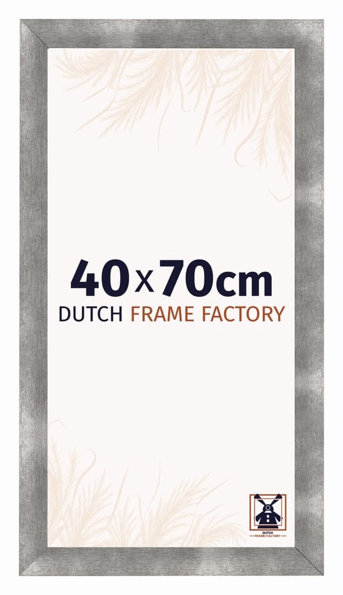 Fotolijst 40x70 cm - MDF - Metaal Vintage - Praag