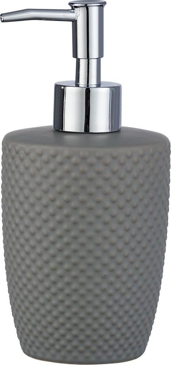 Wenko Zeepdispenser Punto 380 Ml Keramiek Grijs