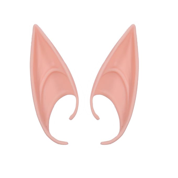 Elfenoren voor Halloween Cosplay 1 Paar Cosplay Fee Pixie Elfenoren Apricot 12cm abrikoos
