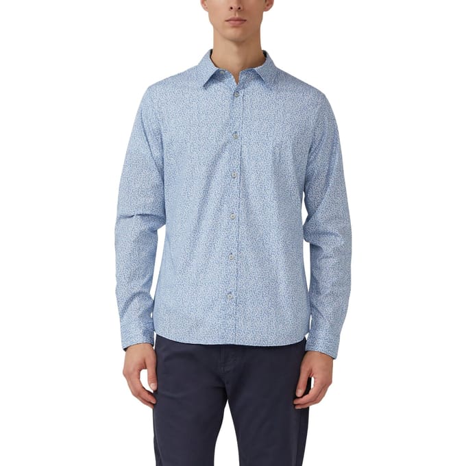 s.Oliver  Shirts Blue Taglia: L | Camicie Casual Outlet | Uomo | Blu