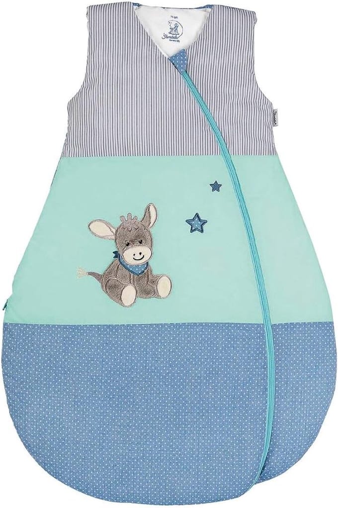 Functionele slaapzak voor peuters met warmteregulering - 110 cm, blauw/meerkleurig