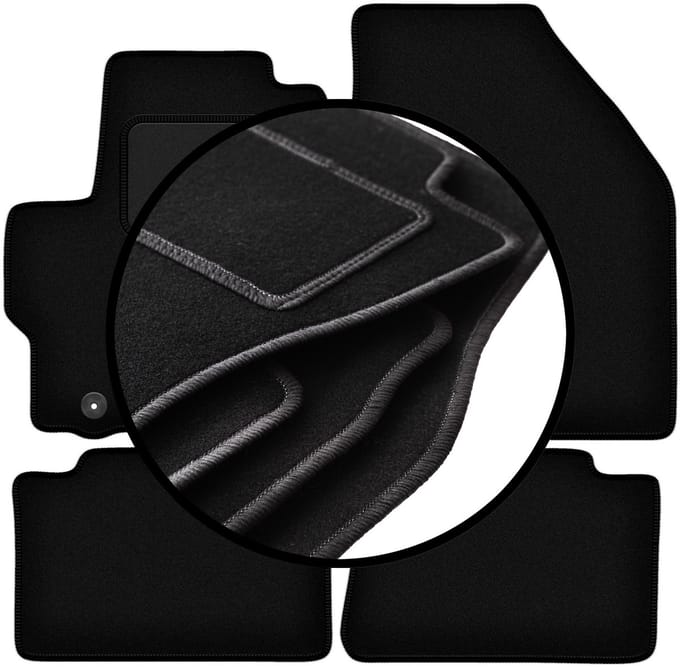 Complete set veloursmatten voor: Toyota Yaris IV hatchback (2020-)