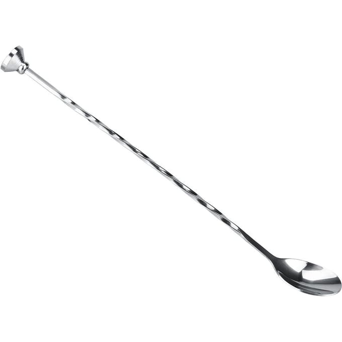 Cocktail Drink Mixer Roestvrij Staal Roeren Menglepel Pollepel Muddler Bar white