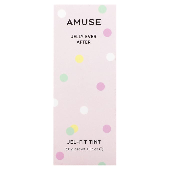 Amuse, Jelly Ever After, Teinte Gel Fit, 08 Gorgeous Mauve, 3.8g (0,13 oz) white