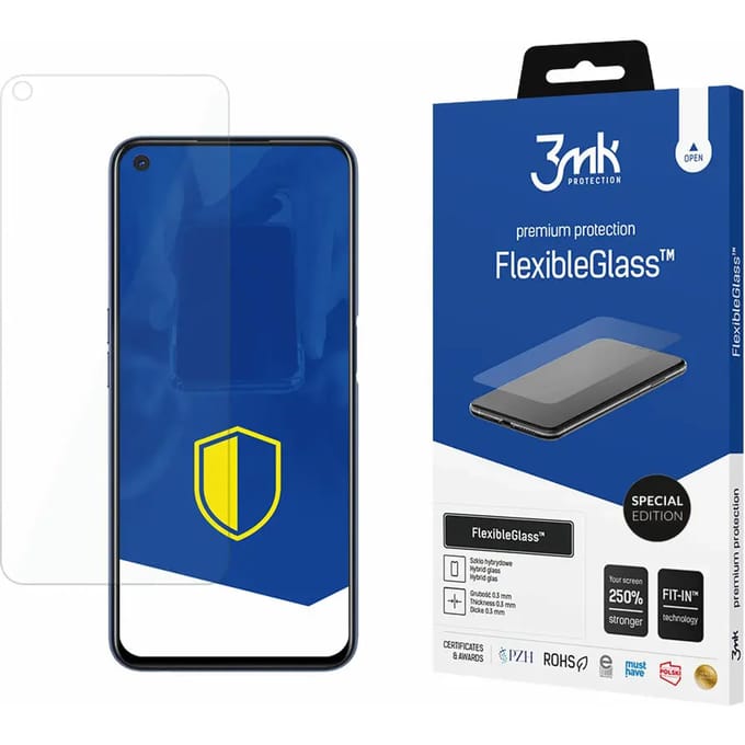 Hybride glas 3MK Oppo A72 FlexibeGlass™ Special Edition
