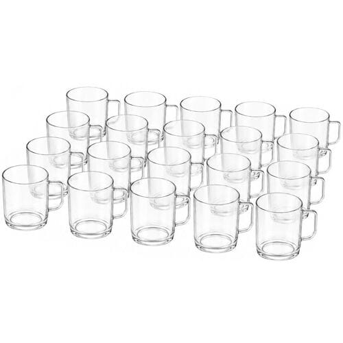 GGM Gastro (50 Stück) Polycarbonat Kaffeebecher - 250ml - Transparent