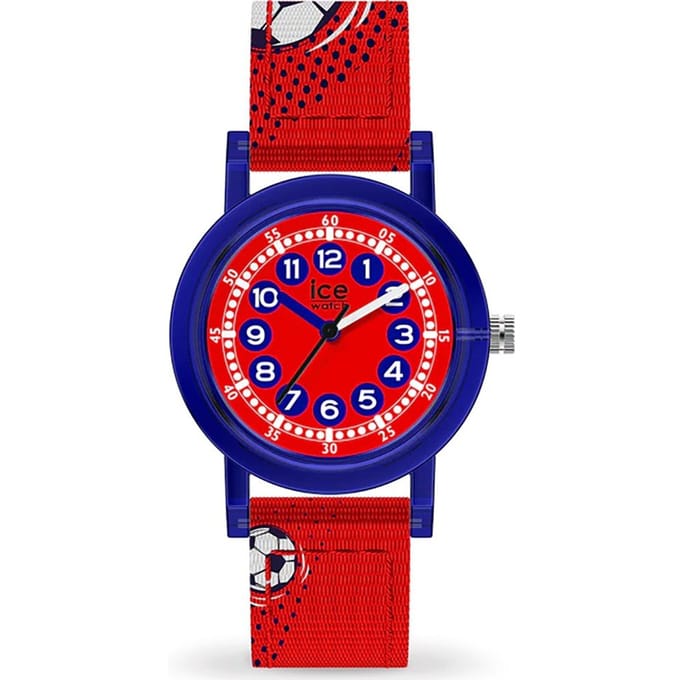 Ice Watch ICE learning - Red football 024502 Horloge - Nylon - Rood - Ø 28 mm