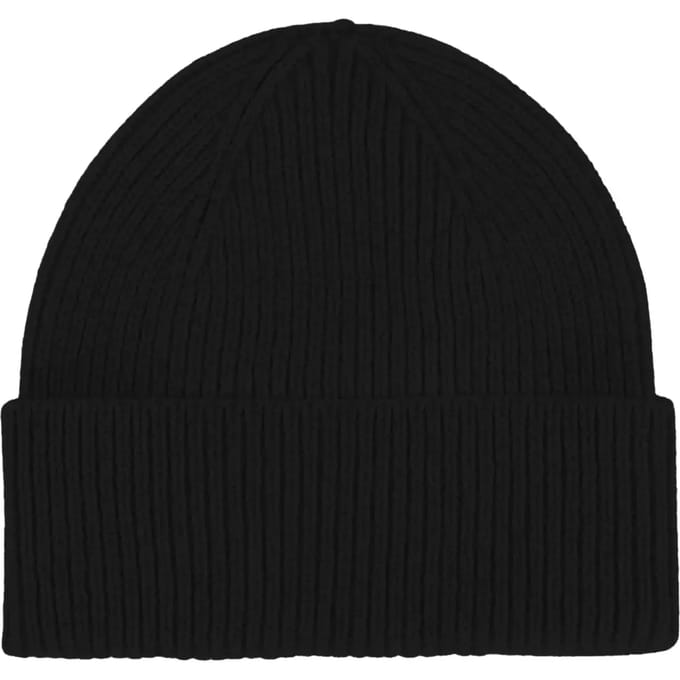 Merinowollen muts voor vrouwen Colorful Standard Deep Black 2020 Color