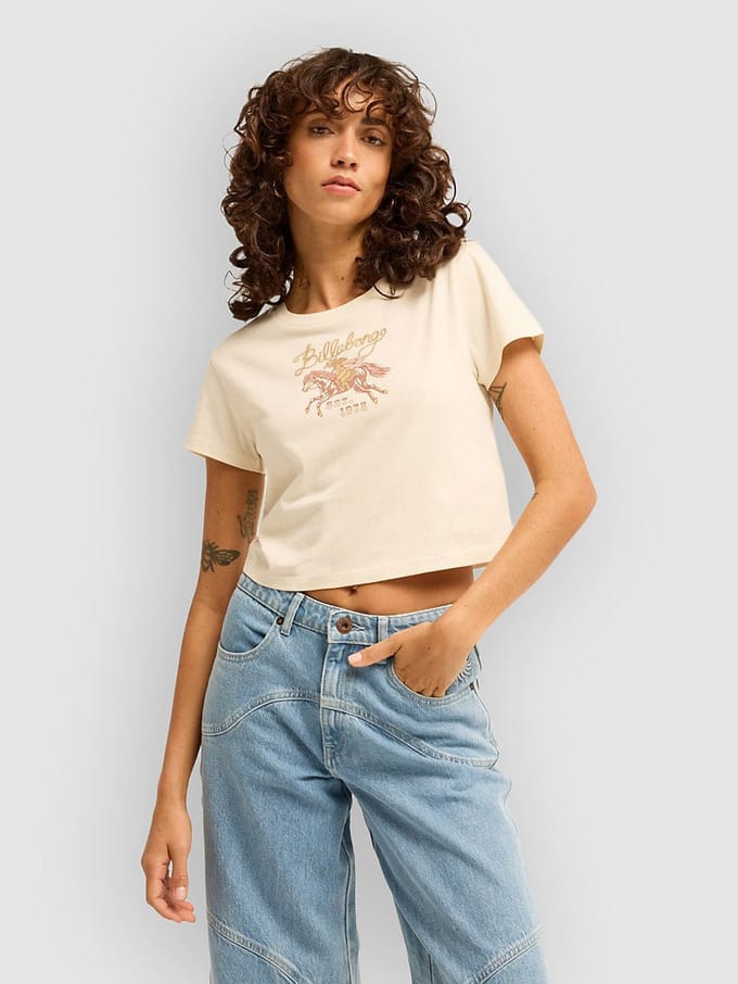 Billabong Outpost Ritual T-shirt Met Korte Mouwen Beige XS Vrouw
