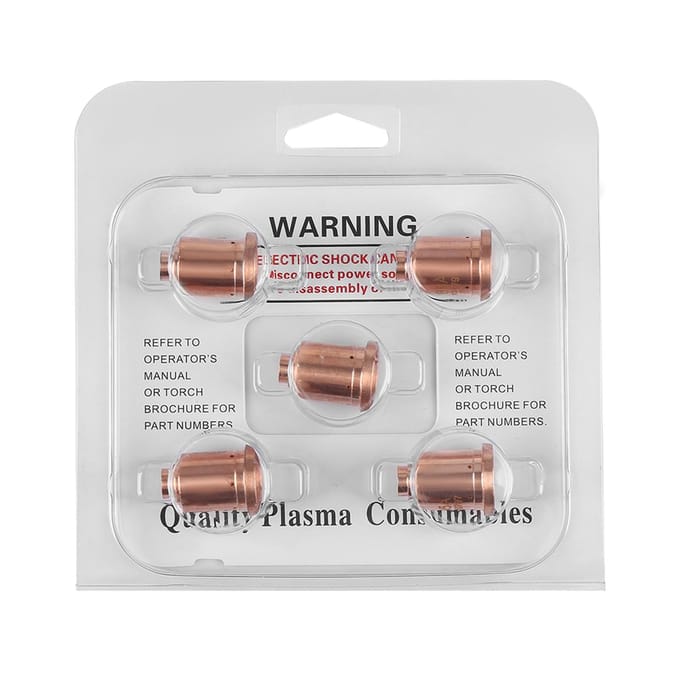 5 Stuks 85A Plasma Snijmachine Mondstuk Tips 220797 Geschikt voor MAX85 Plasma Snijtoorts Verbruiksartikel