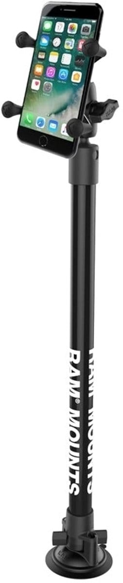 X-Grip® Telefoonhouder met RAM® Twist-Lock™ Zuigbasis & 45 cm Pole