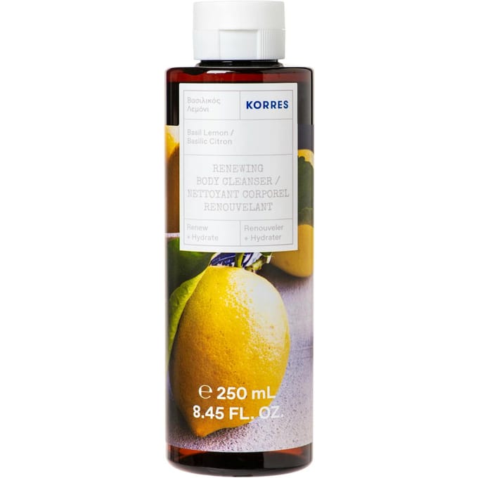 Korres Kb Basil Lemon Showergel Body Cleanser250ml