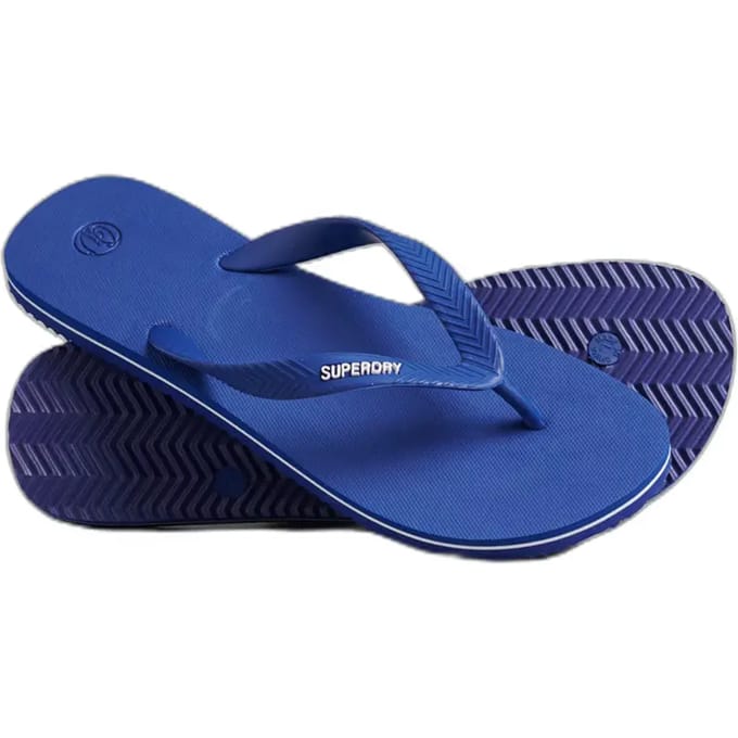 Superdry Vintage Classic Slippers Blauw EU 46-47 Man
