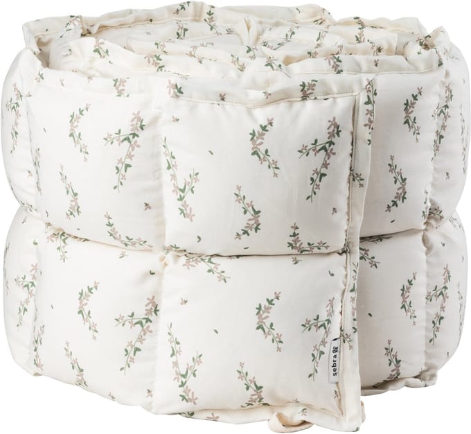 Sebra – Bedbumper 180 cm – Kapok – Powder Blossom
