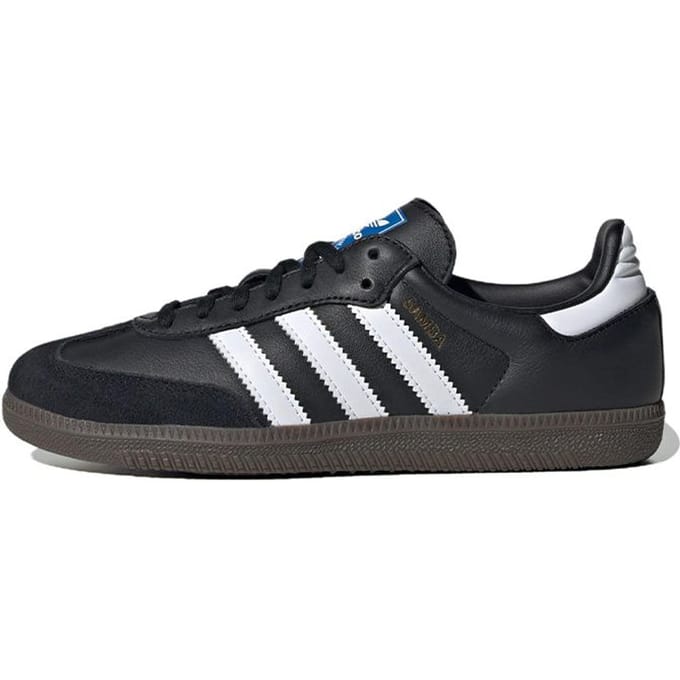 Adidas Samba Kindersneakers - Zwart - Maat 35.5 - Leer