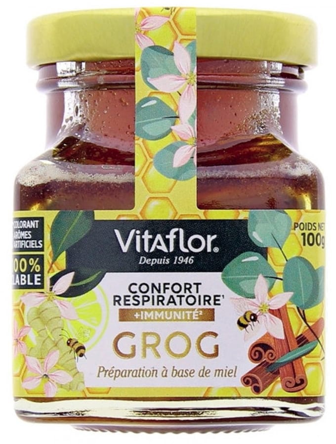 Vitaflor Grog Traditionele Formule Honing Pot 100g