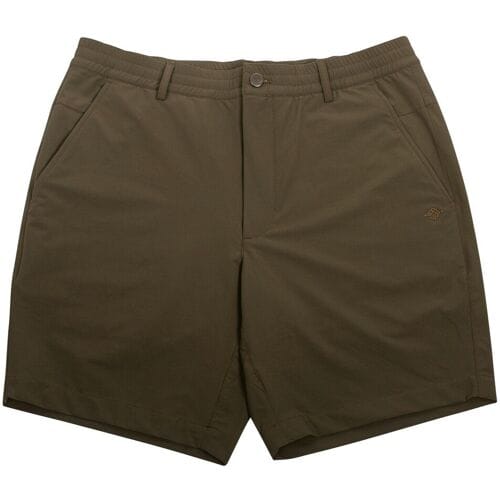 Baileys Bermuda Uni Color Flat-Front Olijf Groen / male