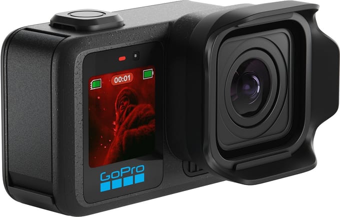 GoPro MISSION 1 PRO Actioncam 4K, 8K, Bluetooth, Touchscreen, Waterdicht, Spatwaterdicht, Schokbestendig, Beeldstabilisering, Time-lapse, WiFi, GPS