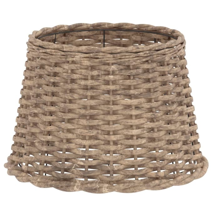 Vidaxl Lampenkap, Bruin, Ø40X26 Cm, Rotan