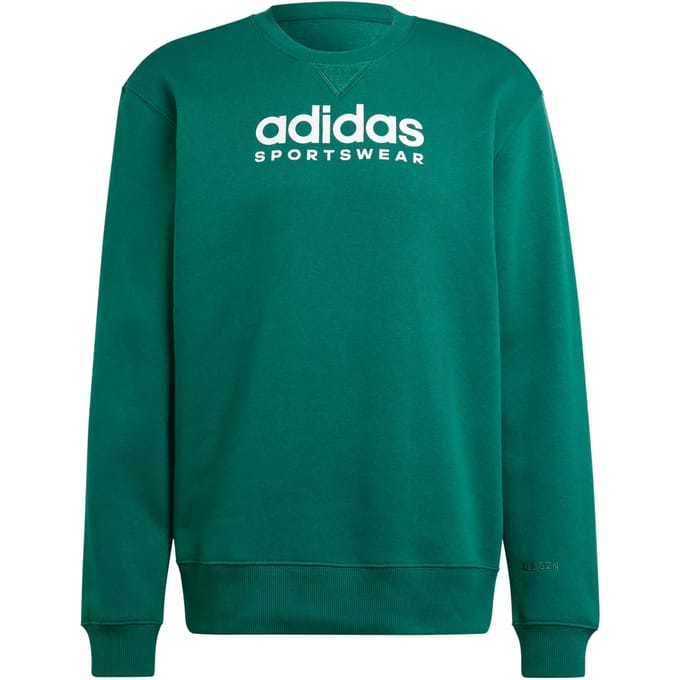 Adidas All Szn Fleece Graphic Sweatshirt Groen L / Regular Man