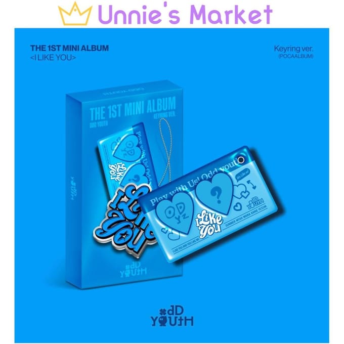 ODD YOUTH – 1er Mini Album I LIKE YOU (Porte-clés Ver.) 1 PCS