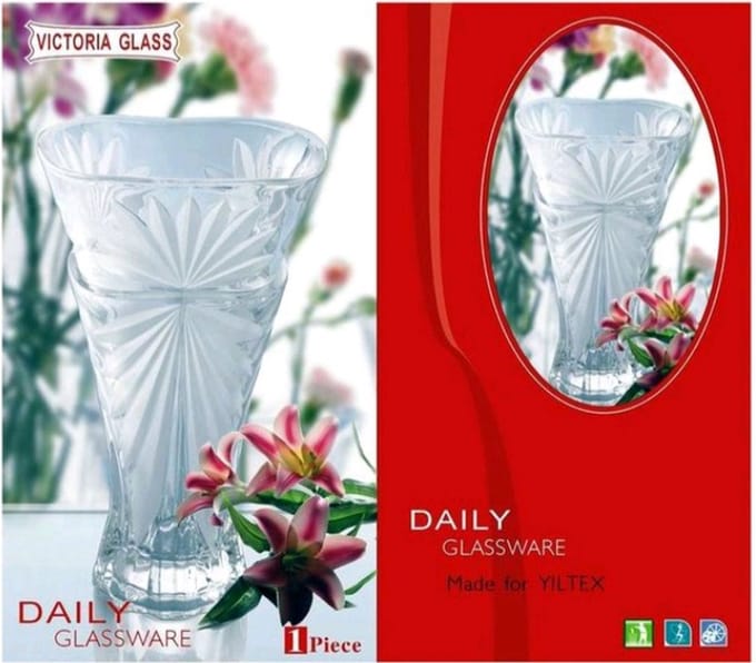 YILTEX – Decoratie Vaas – Glas – 29cm