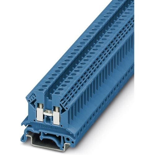 Phoenix Contact 3001048 Doorgangsklem 6.2 mm Schroeven Blauw 50 stuk(s)