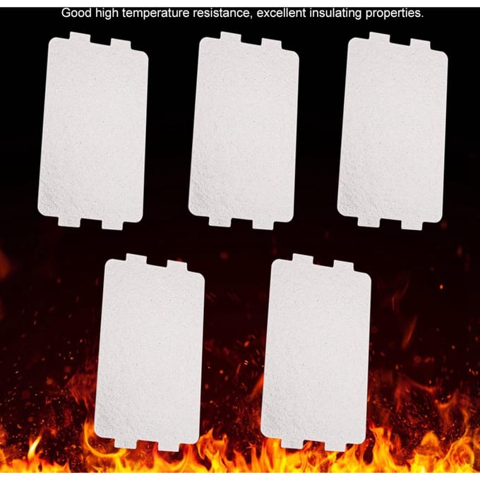 5 STKS Magnetron Mica Plaatblad Vervanging Repareren Accessoire white