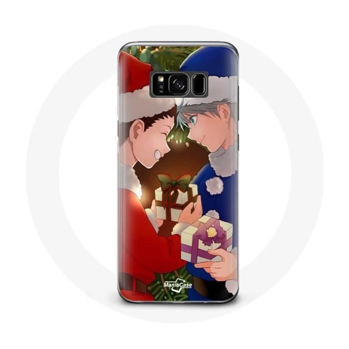 Coque - Maniacase - Samsung Galaxy S8 Plus - Noir - Souple - Karma et Nagisa Anime noir