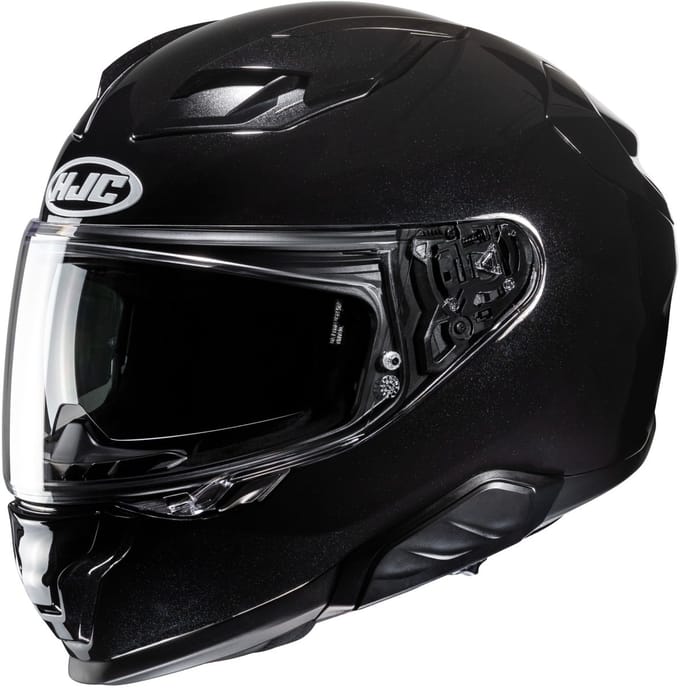 HJC F71 Solid Metal Zwart Integraalhelm - Helm