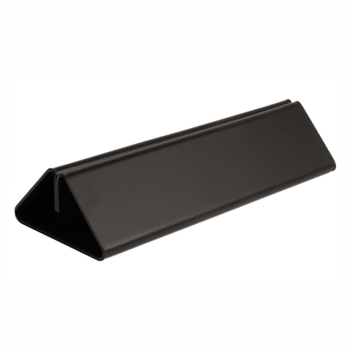 21cm - Mat Zwarte Menukaarthouder / Houder / Standaard - Type: MZ-210-M