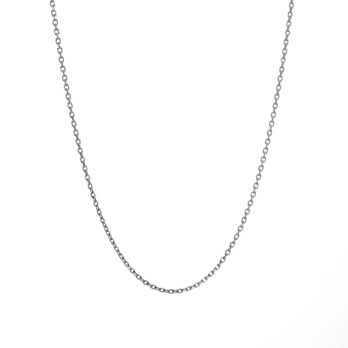 Zilveren Anker Schakelketting (60cm)