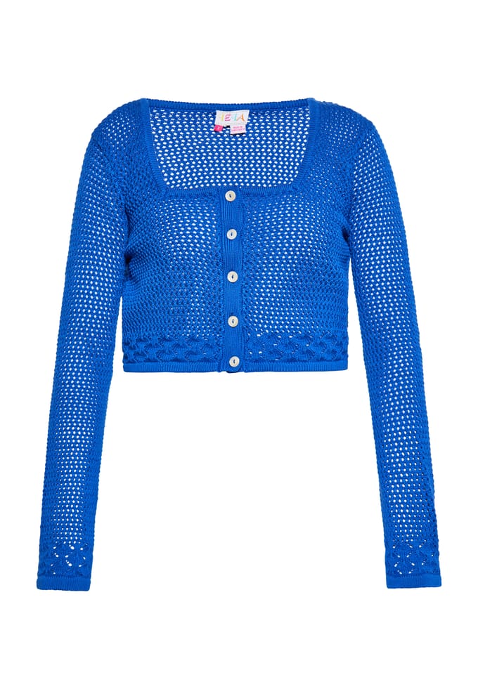 IZIA Vest Dames kobalt blauw