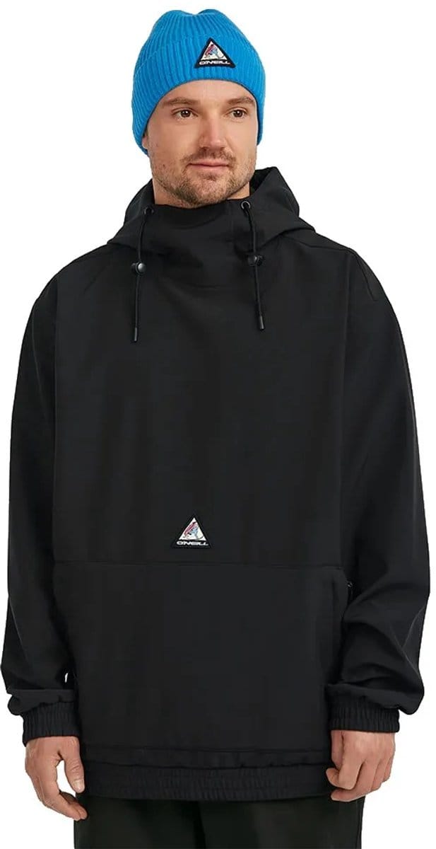 O´neill Fwc Play Softshell Hoodie Zwart S Man