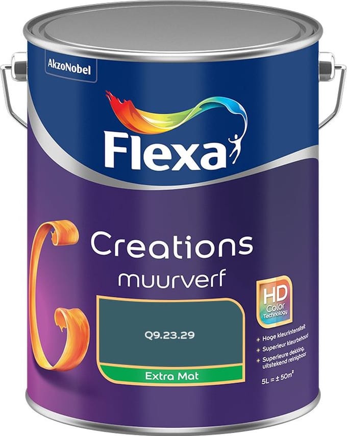 Flexa - Creations Muurverf Extra Mat - Q9.23.29 - Mengverf - 5 L